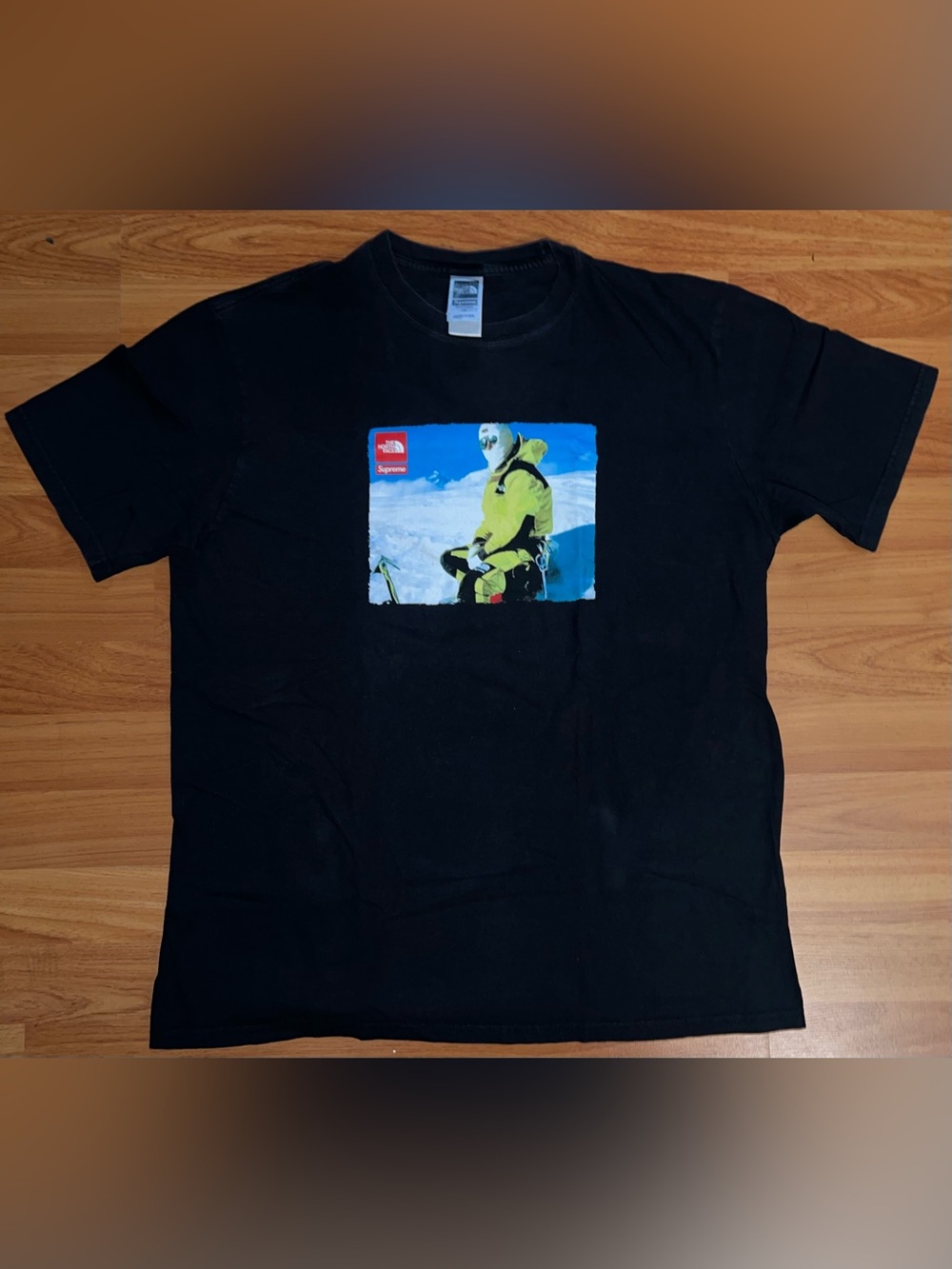 Supreme The North Face Skate Snow Board Black T Shirt Large Streetwear